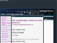 Tablet Screenshot of ordudegisimgazetesi.tr.gg